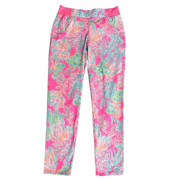 Lilly Pulitzer Pants - Lilly Pulitzer Luxletic Run Around Athletic Pants Size Small